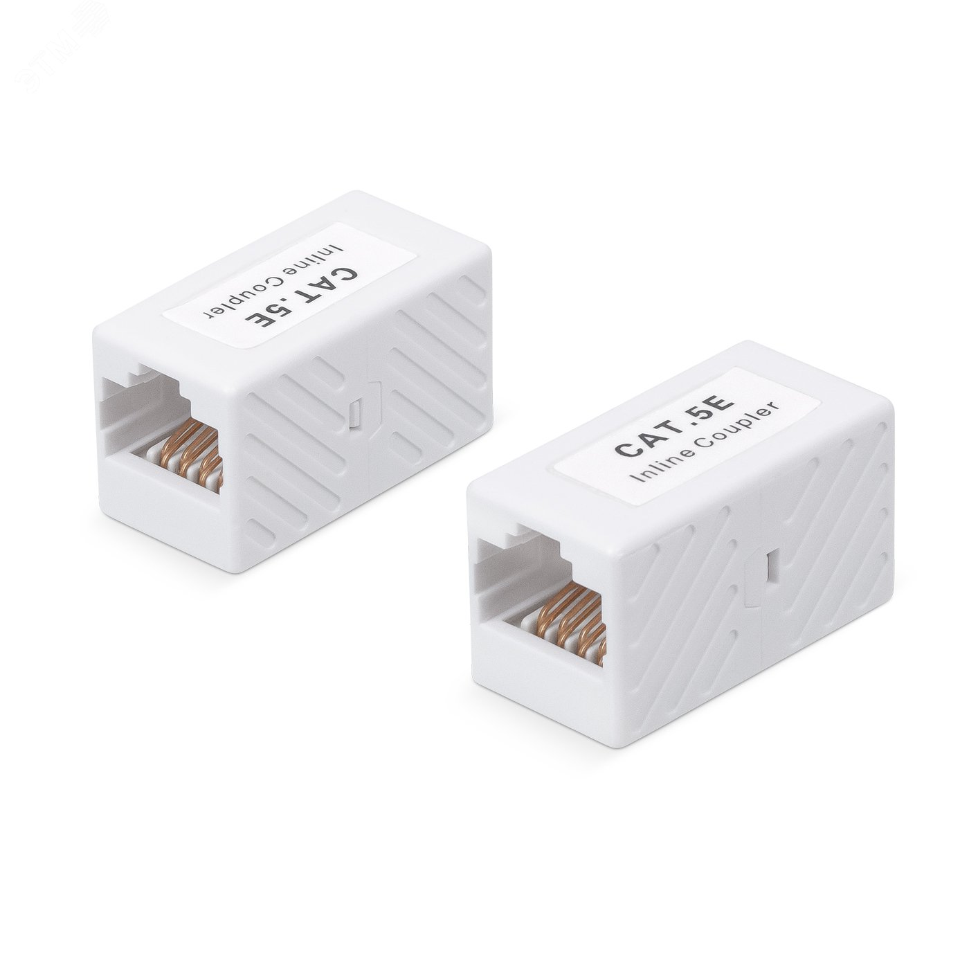 Изображение товара Адаптер проходной RJ45-RJ45 (8p8c), категория 5е, неэкранированный (шт)