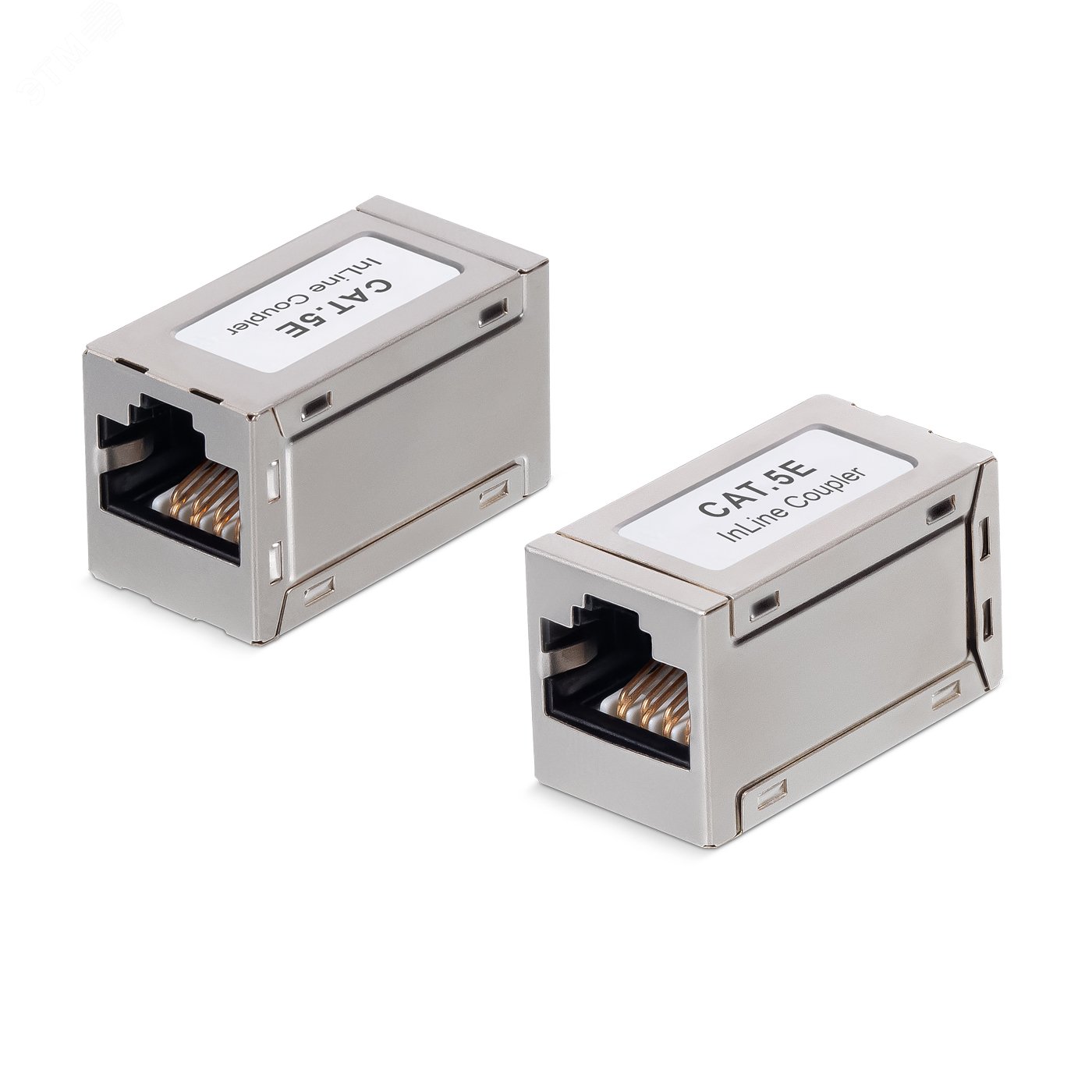 Изображение товара Адаптер проходной RJ45-RJ45 (8p8c), категория 5е, экранированный (шт)