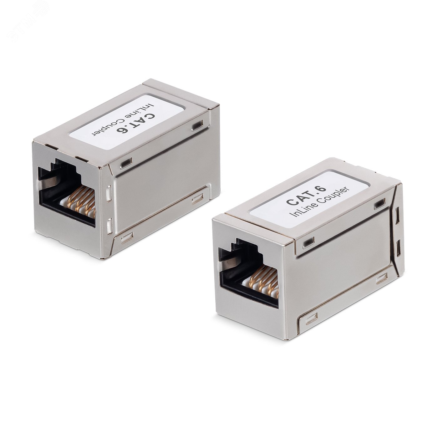 АдаптерпроходнойRJ45-RJ45(8p8c),категория6,экранированный