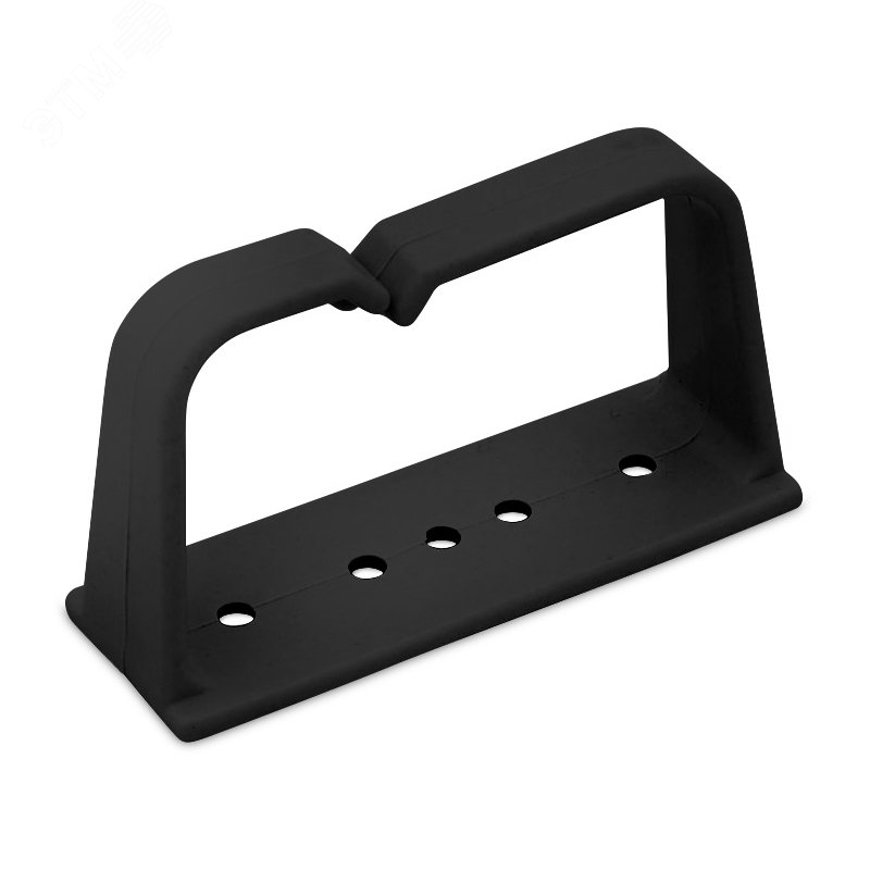 Изображение товара Органайзер кабельный вертикальный пластиковое 75x42мм, цвет черный (RAL 9004) (шт)