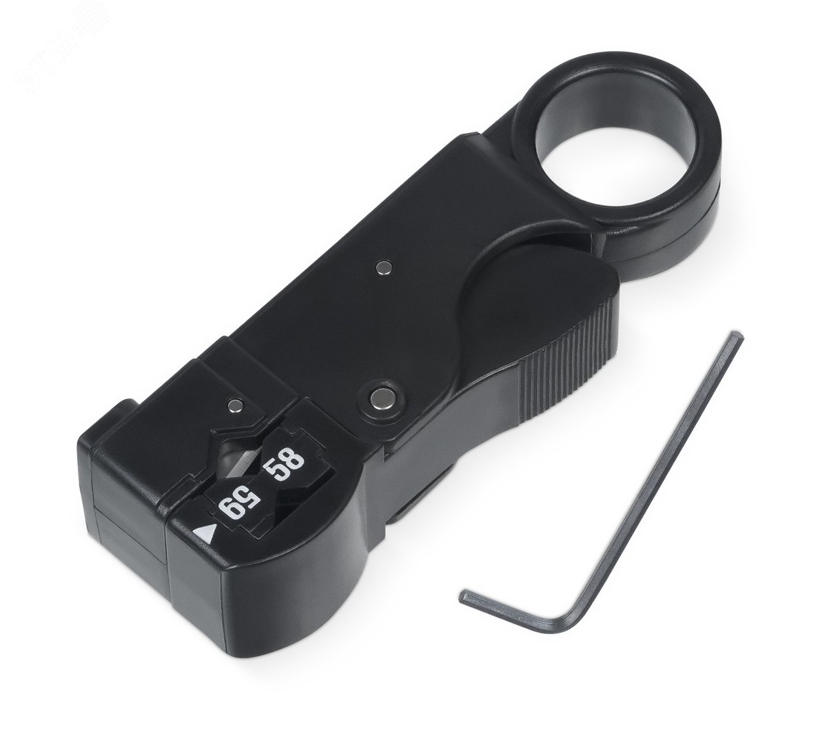 Изображение товара Инструмент для зачистки коаксиального кабеля RG-58,59,62 (шт)