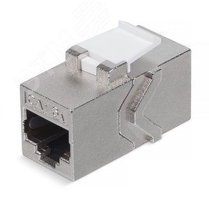 Изображение товара Адаптер проходной RJ45-RJ45 (8p8c), категория 6a, экранированный (шт)