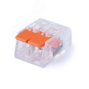 Изображение товара Клемма соединительная универсальная 2-х проводная с рычагом 0,14-2,5/4,0 (10шт) (WAGO (упак)