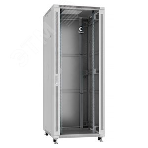 Шкаф монтажный телекоммуникационный 19дюймов напольный для распределительного и серверного оборудования 42U SH-05C-42U80/80 Cabeus