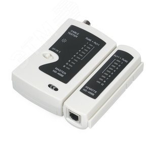 Изображение товара Тестер для витой пары, коаксиала, телефона (кож.зам.чехол) (шт)