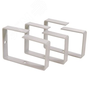 Изображение товара Кольцо организационное для укладки кабеля 90х65 мм, металлическое (шт)