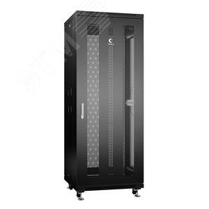 Шкаф монтажный телекоммуникационный 19дюймов напольный для распределительного и серверного оборудования 32U ND-05C-32U60/60-BK Cabeus