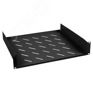 Изображение товара Полка 19D перфорированная 2U черная (шт)