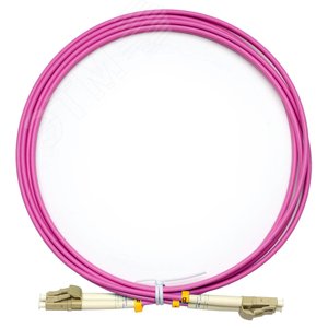 Изображение товара Патч-корд оптический duplex 2м LC-LC 50/125MM OM4 LSZH (шт)
