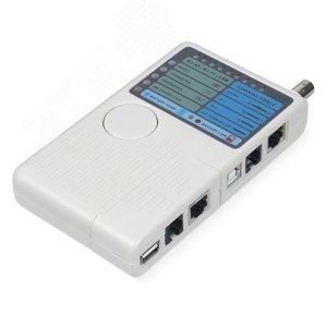 Изображение товара Тестер 4 в 1 для витой пары, коаксиала, телефона, USB (шт)