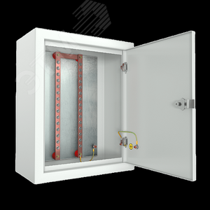 Изображение товара Ящик ГЗШ 10 подключений. 3х15 мм (ВхШхГ 265х310х120 мм). 210А. IP31. цвет серый Ral 7035 (шт)