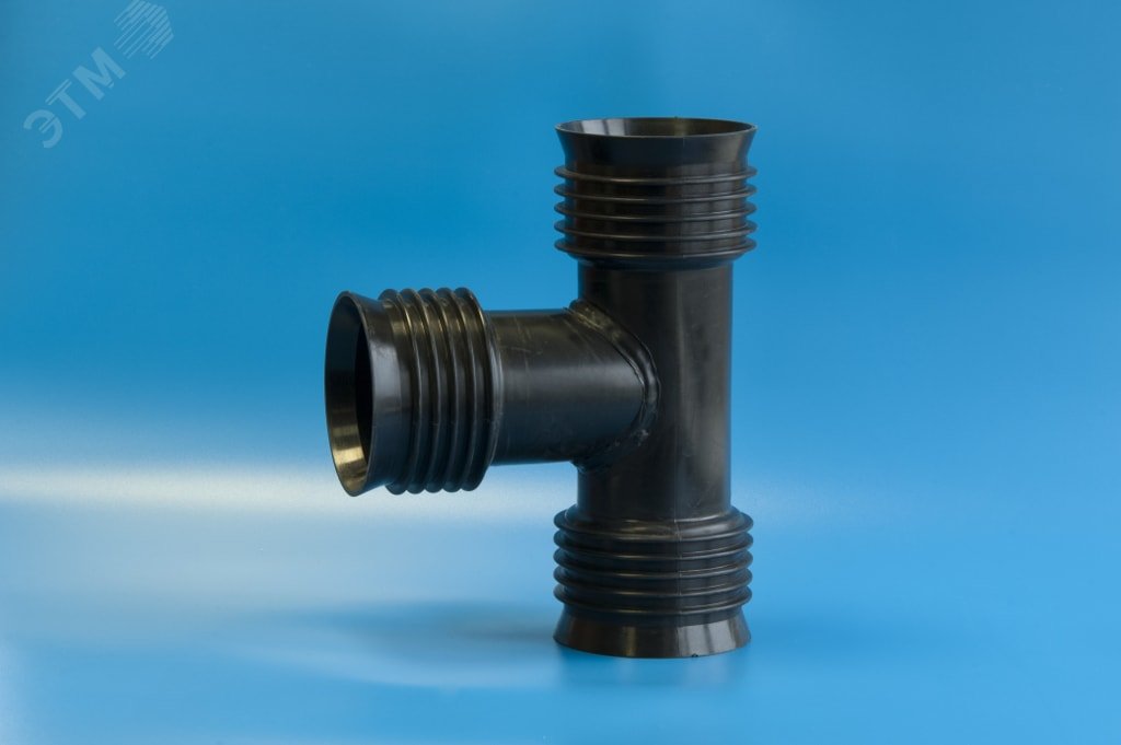 Изображение товара Тройник сварной 315х315 90° двухслойный Политэк