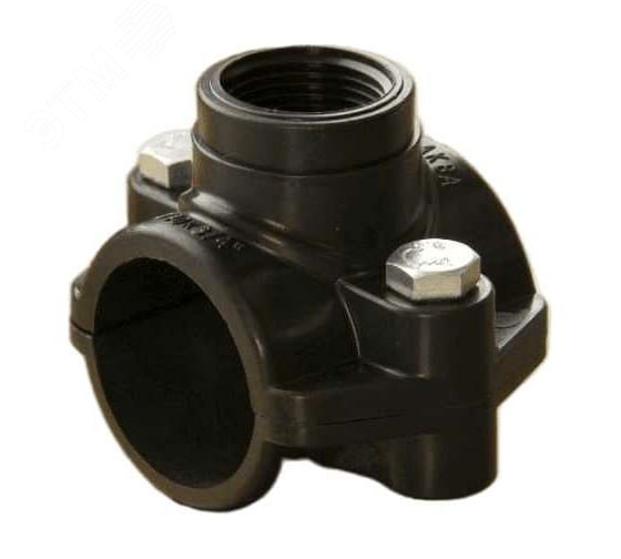 Изображение товара Седелка ПЭ 32 - 1/2 резьбовая вварная для пластиковых труб