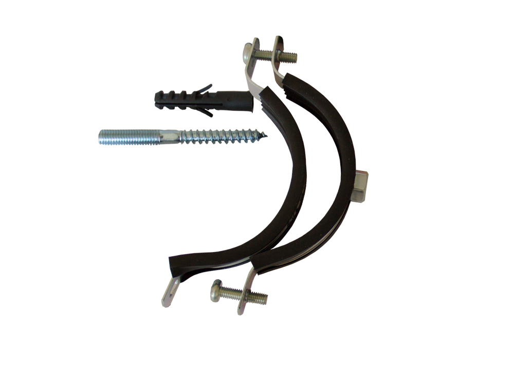 Хомут металлический в комплекте 2 1/2 (73-80)