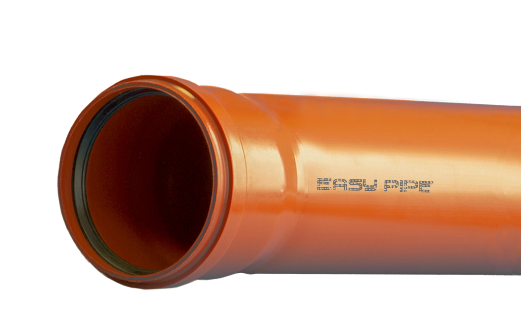 Труба канализационная 200x3000 мм, толщина 6.2 наружная