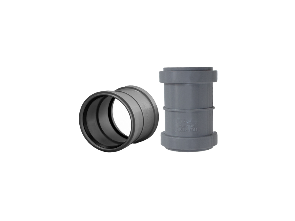 Муфта 50 мм двухраструбная, канализационная