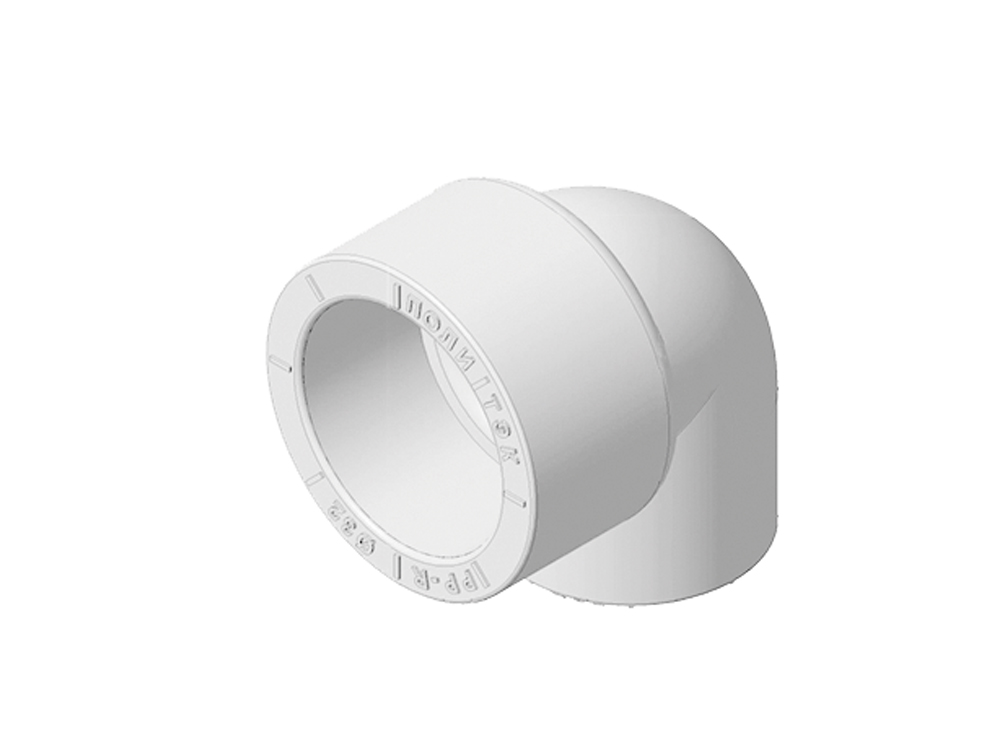 Отвод переходной нар./внутр. 32/90 PPRC (БЕЛЫЕ)