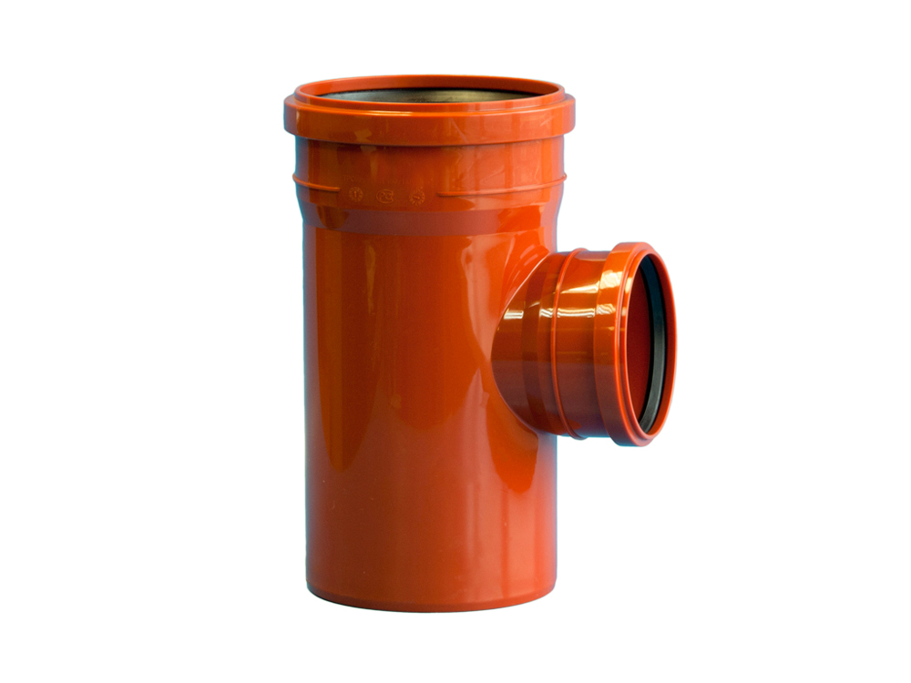 Тройник 200х160 87 град., для наружной канализации