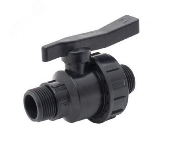 Кран ПНД шаровой НН 1 1/2'x1 1/2'