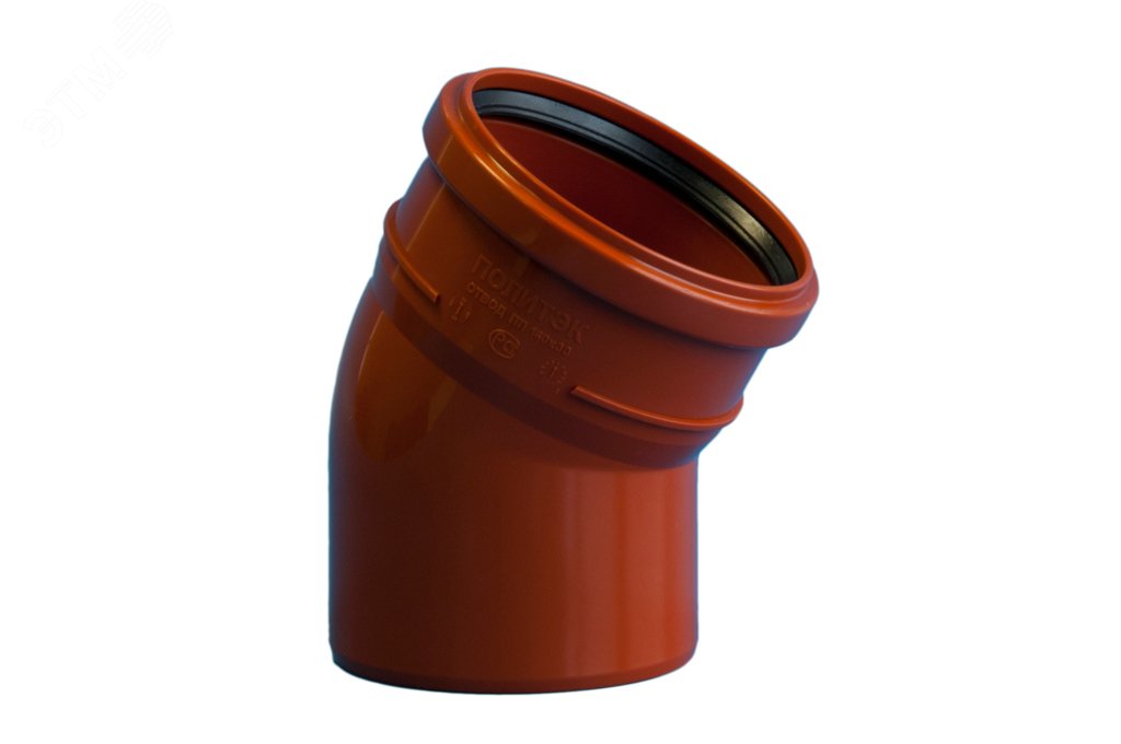 Отвод 200 30 град., для наружной канализации