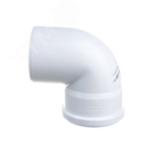 Отвод 110 87 град, для бесшумной канализации - фото 2