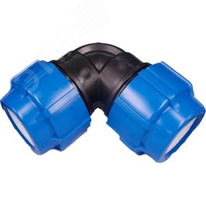 Отвод ПНД компрессионный 75/75 - фото 2