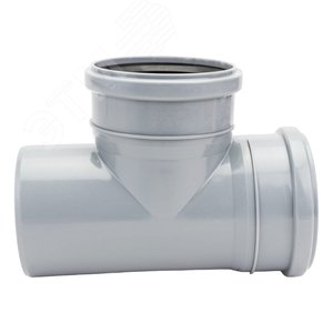 Крестовина 110 87 град двухплоскостная, канализационная - фото 5