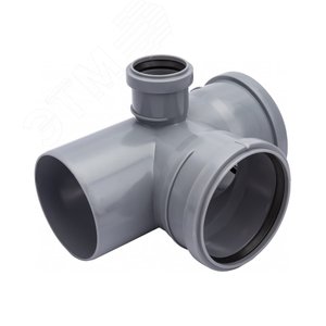 Крестовина 110х110х50 87 град двухплоскостная, правая, канализационная - фото 4