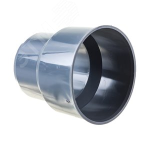 Переходник 50х75 на чугун, тапер для внутренней канализации - фото 3