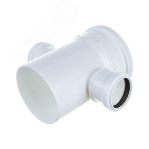 Крестовина 110х50х50 87 град одноплоскостная, для бесшумной канализации - фото 2