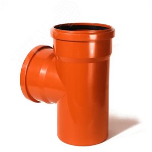 Тройник 200 87 град., для наружной канализации - фото 2