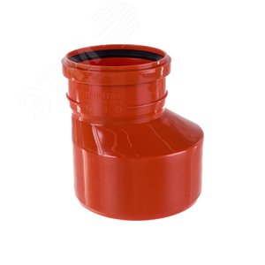 Переход 160х110 эксцентрический, для наружной канализации - фото 2