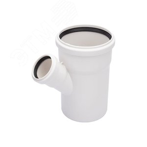 Тройник 110х50 45 град, для бесшумной канализации - фото 2