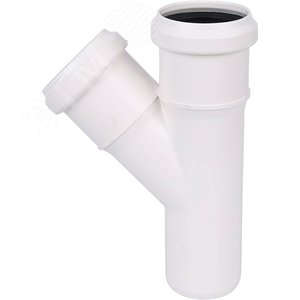 Тройник 50 45 град, для бесшумной канализации - фото 2