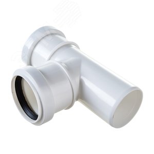 Тройник 50 87 град, для бесшумной канализации - фото 4