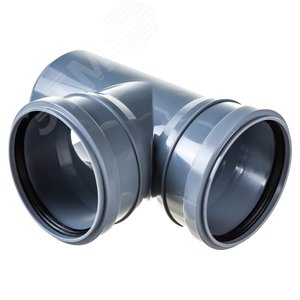 Тройник 110 87 град, канализационный - фото 3