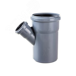 Тройник 110х50 45 град, канализационный - фото 2