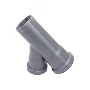 Тройник 50х40 45 град, канализационный - фото 3