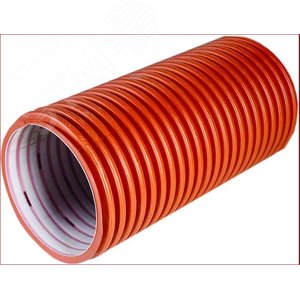 Труба ПЭ гофрированная двухслойная 175/150 SN8 с перфорацией 120гр 3отв - 6м. - фото 2