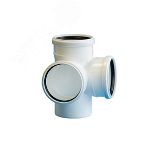 Изображение товара Крестовина 110 87 град двухплоскостная, для бесшумной канализации (шт)