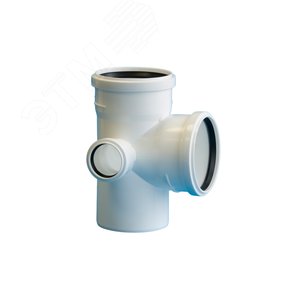 Изображение товара Крестовина 110х110х50 87 град двухплоскостная, правая, для бесшумной канализации (шт)