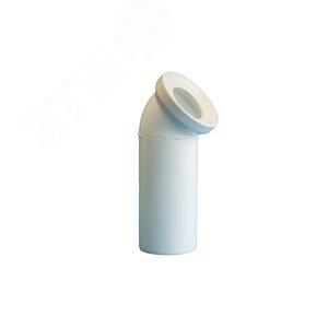 Присоединение 110 мм 45 град, к унитазу - фото 1