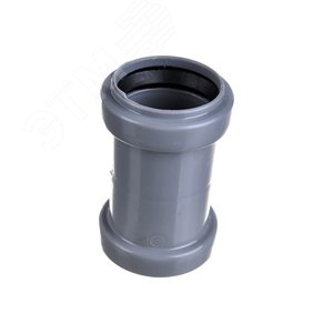 Муфта 40 мм двухраструбная, канализационная - фото 2