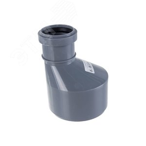 Переход 110x50 длинный, эксцентрический, канализационный - фото 2