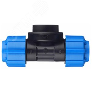 Тройник ПНД компрессионный ВР 110x3'x110 - фото 2