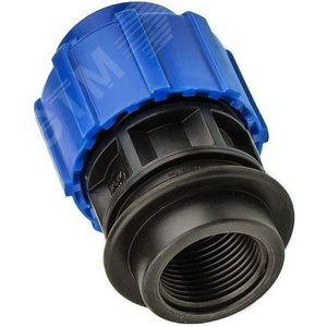 Муфта ПНД компрессионная ВР 110 х 4' - фото 2