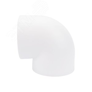 Угольник 50 мм 90 град., полипропиленовый PPR, белый - фото 2