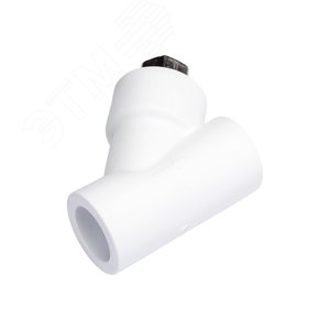 Фильтр сетчатый 20 ВВ косой, полипропиленовый PPR белый - фото 2