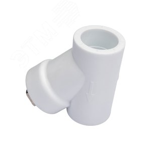 Фильтр сетчатый 32 ВВ косой, полипропиленовый PPR белый - фото 2