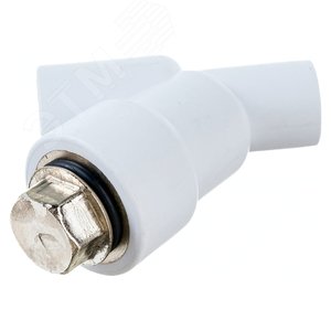 Фильтр сетчатый 32 ВН косой, полипропиленовый PPR белый - фото 4